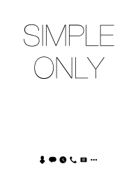 SIMPLE ONLY