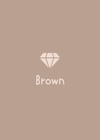 Diamond -Dullness Brown-