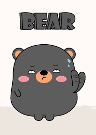 Emotions Fat Black Bear