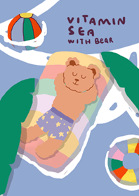 Vitamin sea with bear