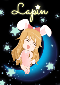 Lapin - Bunny girl on Blue Moon