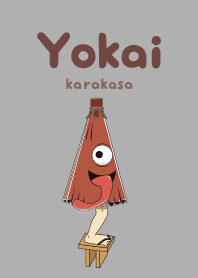 Yokai karakasa Silver gray (ver.color)