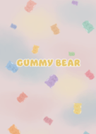 gummy bear2 / water color mist pink