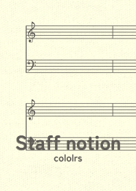 staff notation2 gold