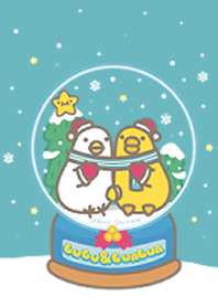 伸縮自如的雞與鴨5超雞聖誕快樂鴨