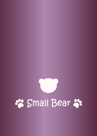 Small Bear *GLOSSYPURPLE 3*