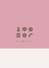 SIMPLE(beige pink)V.213b