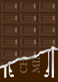 100%Chocolate Milk Dark Black