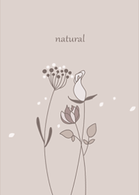 大人北欧デザイン・ブーケブラウン