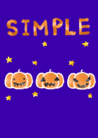 Theme of a simple Halloween