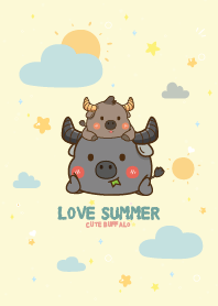 Buffalo Love Summer Happy