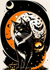 halloween cat Bd9d0d