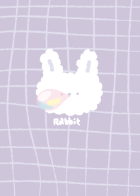 blowing bubble gum Bunny