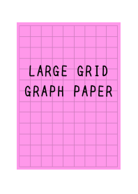 PINK-BLACK GRAPH PAPER/WHITE