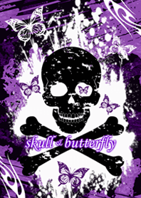 skull&butterfly
