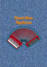 Accordion Applique Red 6