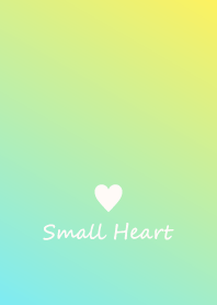 Small Heart *Green+Yellow 3*