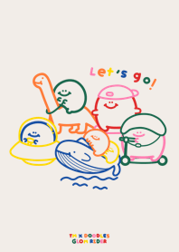 TM X DOODLES GLOM RIDER