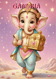 Cute Ganesha money Flow & Rich Theme