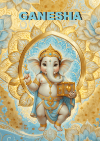 Ganesha, rich in wealth, lucky (JP)