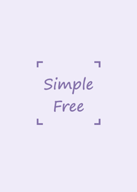 Simple dotted square - purple