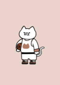 Basketball cat(pastel colors12)