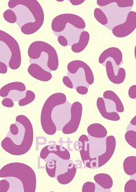 Pattern Leopard wakamurasaki
