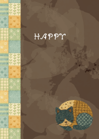 Cat Stuffed03 on brown