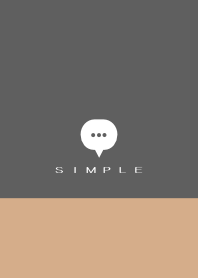SIMPLE(brown gray)V.1425b