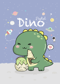 Dino Purple Pastel.