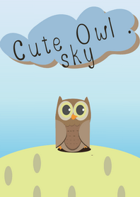Cute Owl sky .