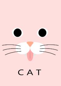 ねこ（ピンク）