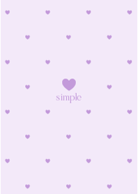 Tiny Heart (D) -  Purple 03