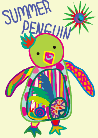 summer penguin #pop #fresh #cool