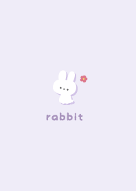 Rabbits5 Flower - Purple