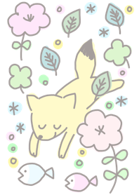 Cute illustrations of nature