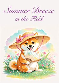 Summer Breeze in the Field (Purple)