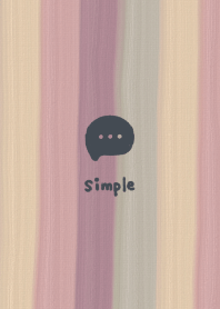 striped pattern -pale tone-