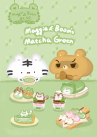 Maggie&Boom Bear-Matcha Green