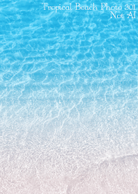 Tropical Beach Photo 301 Not AI