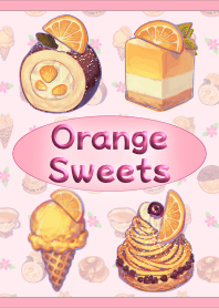 Orange Sweets Theme (Pink)