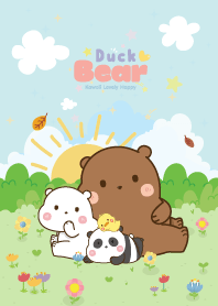 น้องหมี&น้องเป็ด สวนดอกไม้ เลิฟลี่