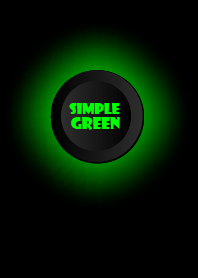 Green Button In Black V.2