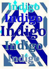 カラーウォール Blue & Indigo No.2