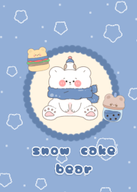 snow cake bear1
