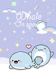 Whale on space!