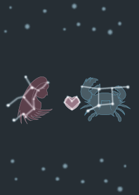 ekst blue cancer love red (Virgo)