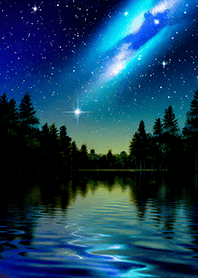 Beautiful starry night view#996