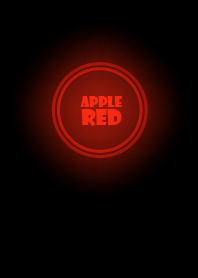 Apple Red Neon Theme v.6