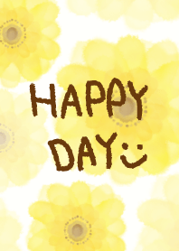 Yellow flower - smile13-